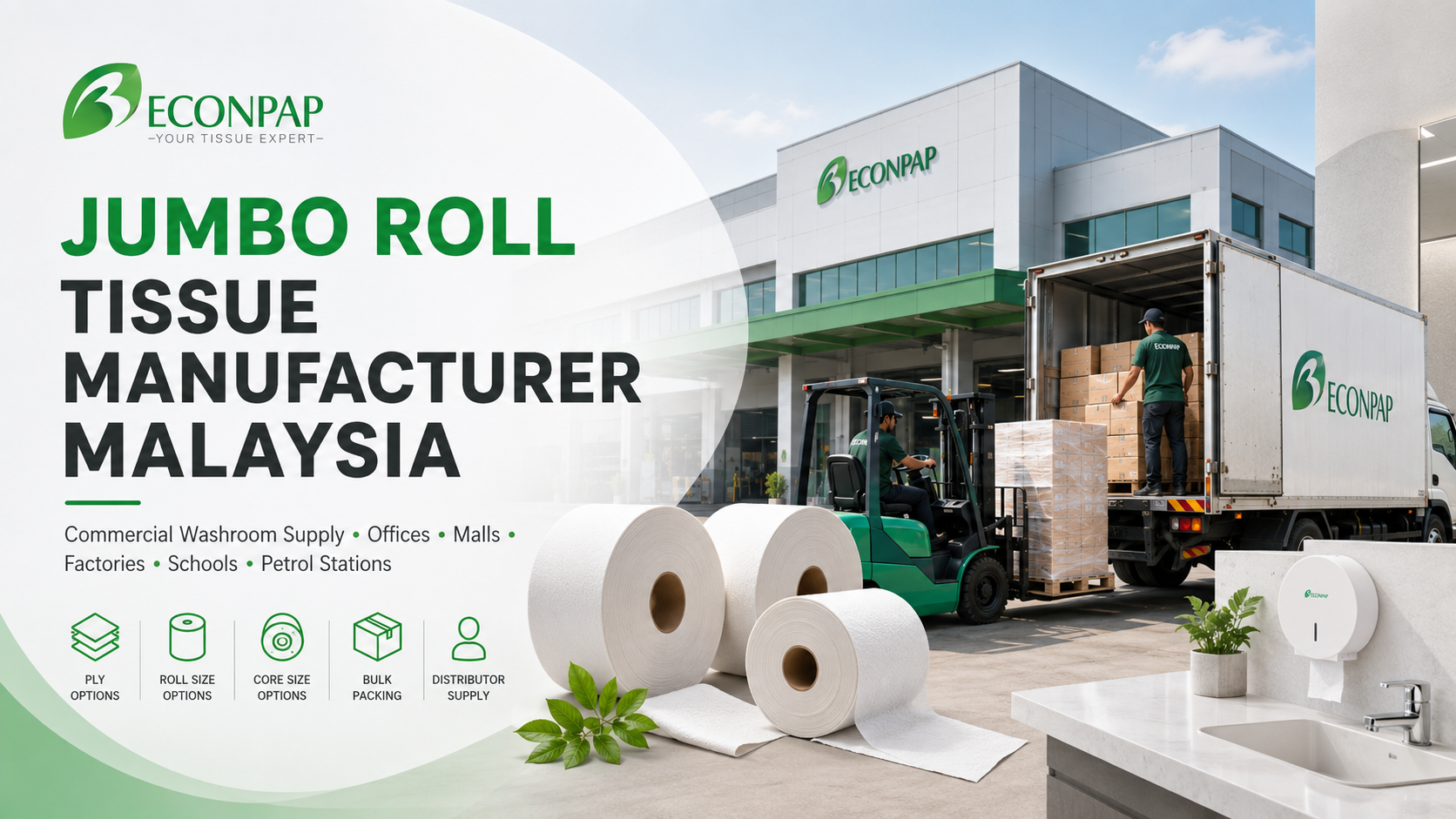 Jumbo Roll Tissue Manufacturer Malaysia
